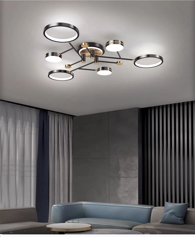 Modern Led Pendant Ceiling Chandelier Light Lighting For Living Dining Bedroom