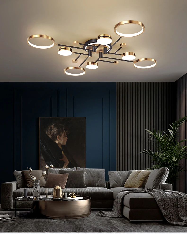 Modern Led Pendant Ceiling Chandelier Light Lighting For Living Dining Bedroom