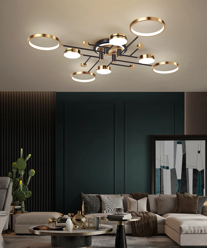 Modern Led Pendant Ceiling Chandelier Light Lighting For Living Dining Bedroom