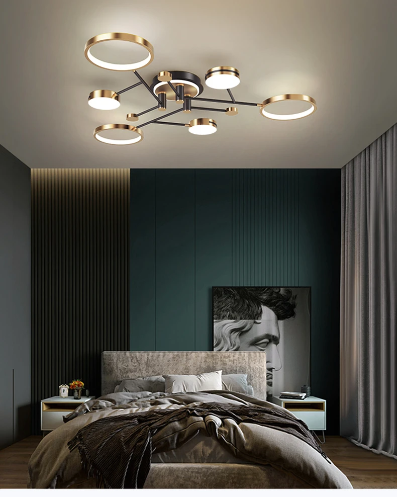Modern Led Pendant Ceiling Chandelier Light Lighting For Living Dining Bedroom