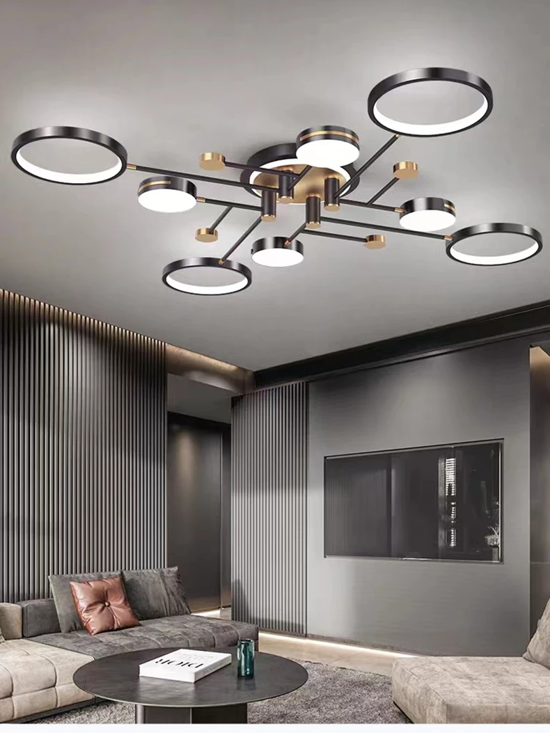 Modern Led Pendant Ceiling Chandelier Light Lighting For Living Dining Bedroom
